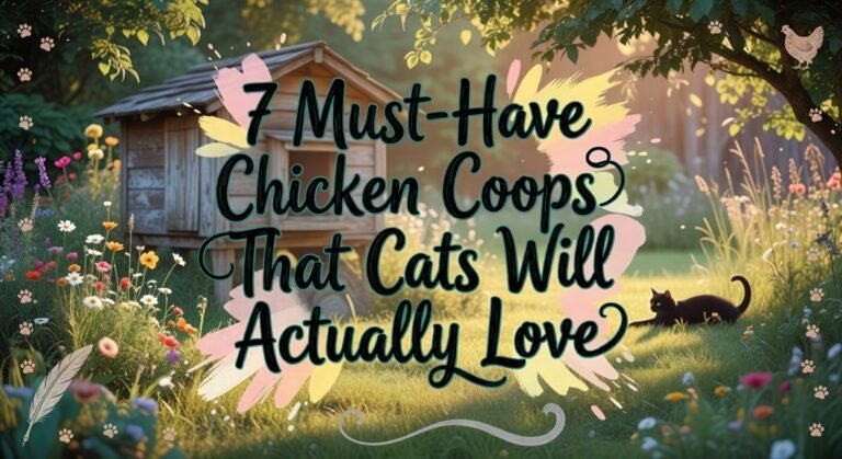 cat friendly poultry housing