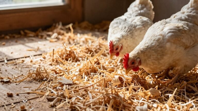 chicken bedding safety evaluation