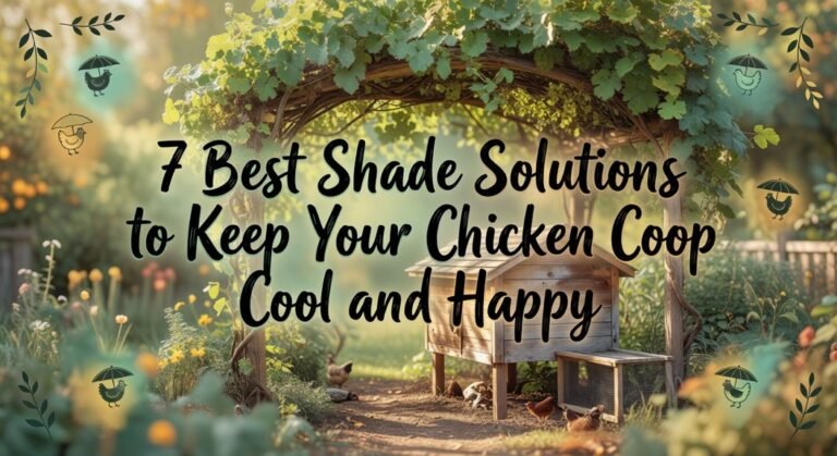 chicken coop cooling shades