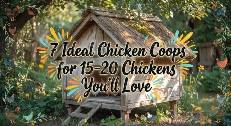 chicken coop recommendations and counts