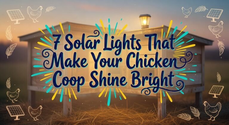 chicken coop solar lighting