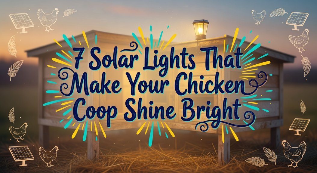 chicken coop solar lighting