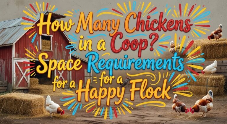 chicken coop space guidelines