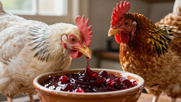 chicken cranberry sauce safety