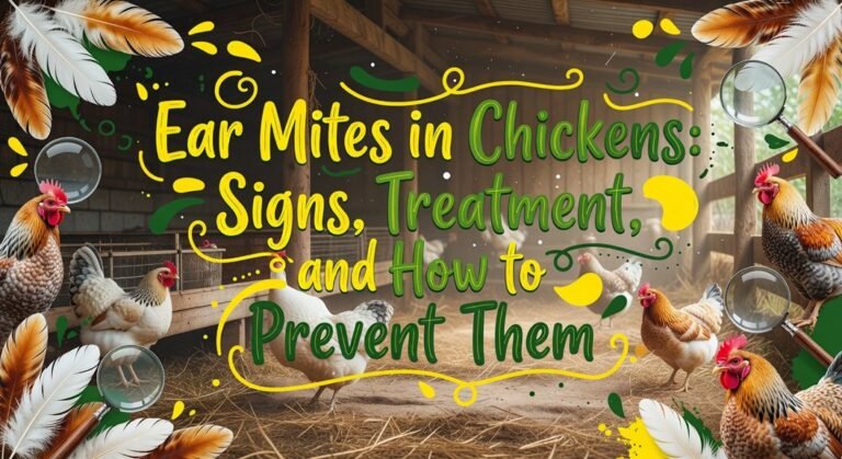 chicken ear mite management
