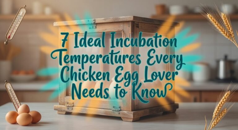 chicken egg incubation temperatures