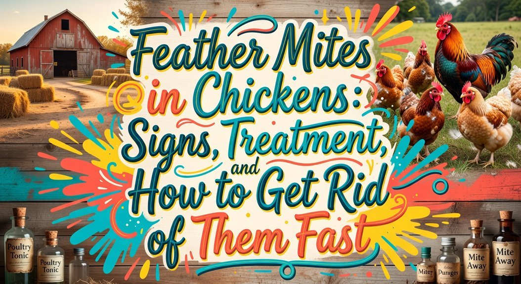 chicken feather mite control