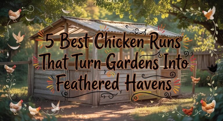 chicken friendly garden enrichment