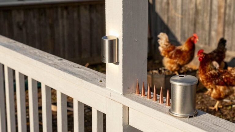 chicken porch deterrent strategies