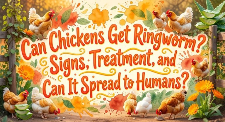 chicken ringworm transmission risks