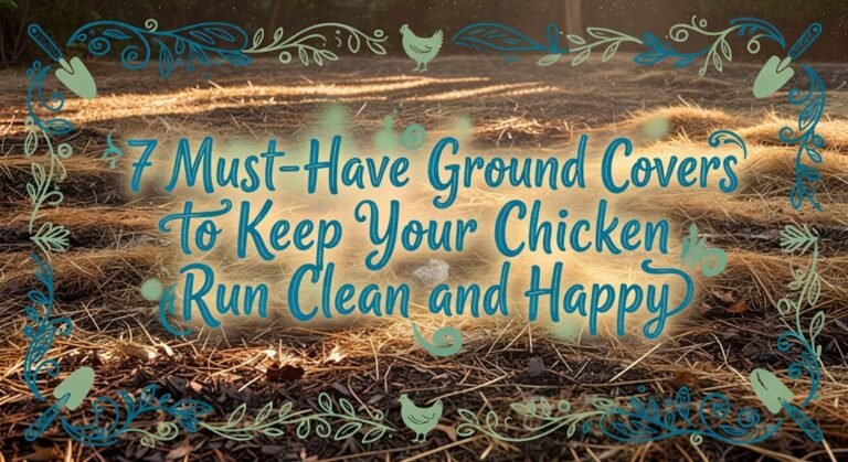 chicken run ground covers