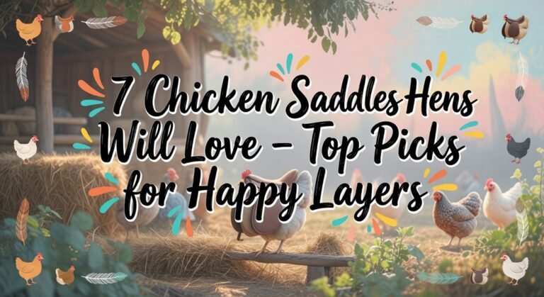 chicken saddle product recommendations