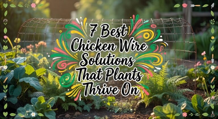 chicken wire gardening solutions
