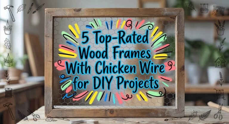 chicken wire wood frames
