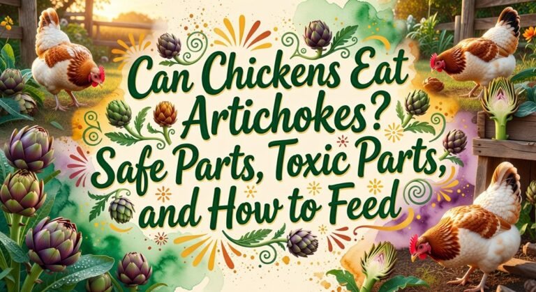 chickens and artichokes safety
