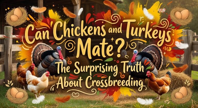 chickens and turkeys crossbreed