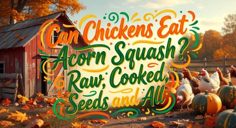 chickens can eat squash