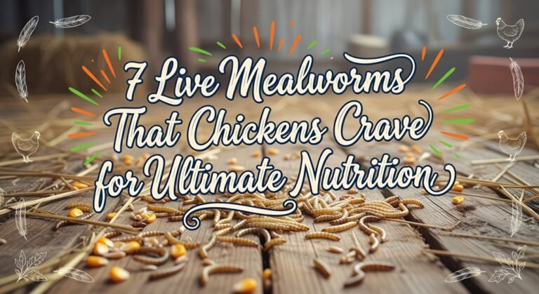 chickens crave mealworms nutrition