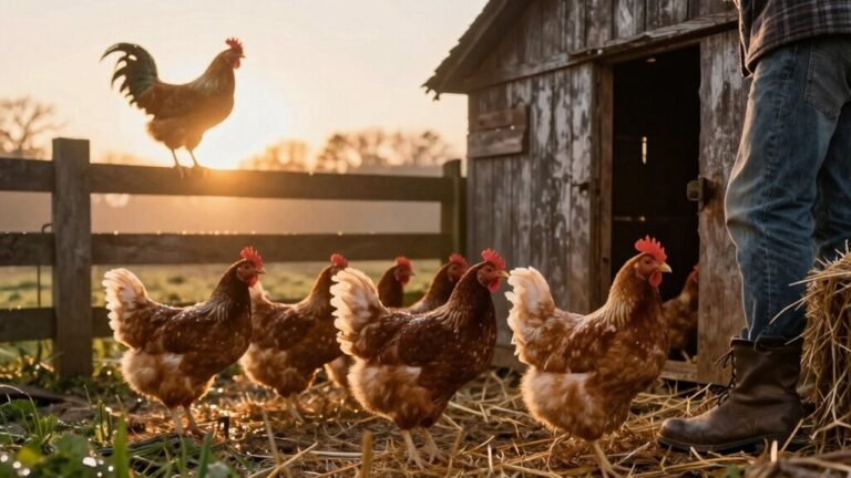 chickens dawn awakening schedule