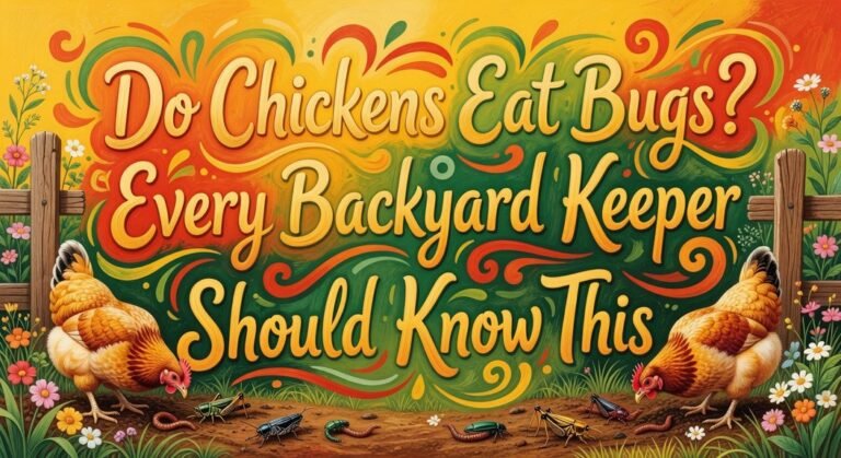 chickens eat insects