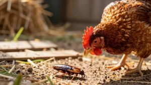 Do Chickens Eat Roaches? How Chickens Help Control Cockroach Populations