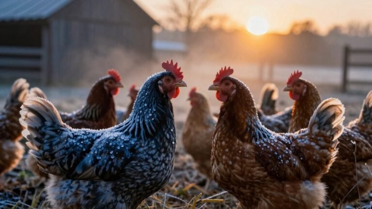 chickens outside temperature thresholds