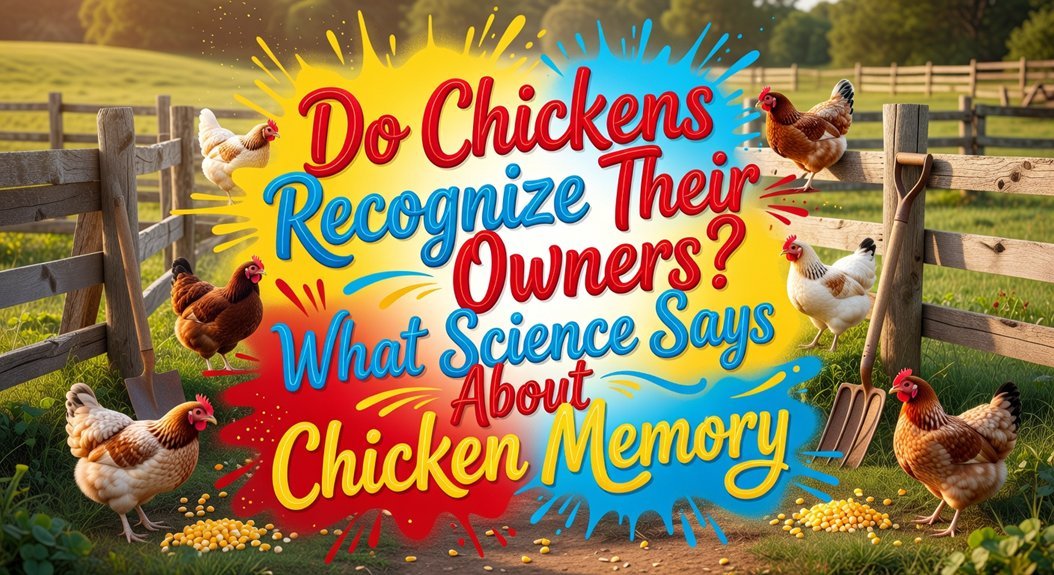 chickens recognize owners