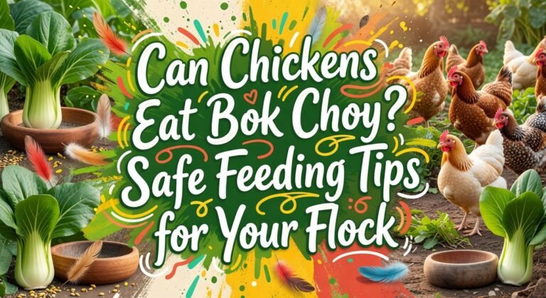 chickens safely eat bokchoy