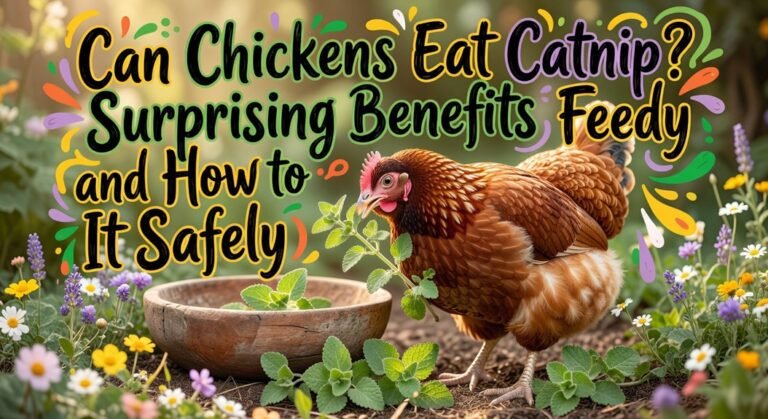 chickens safely eat catnip