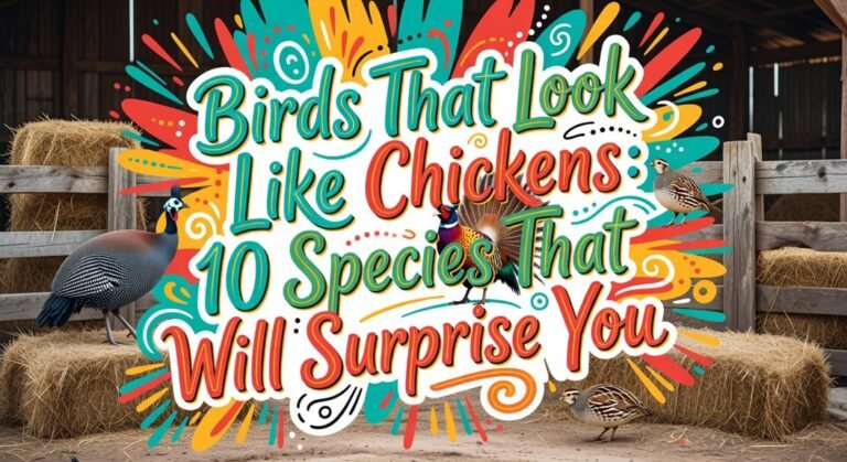 chickens surprising avian lookalikes