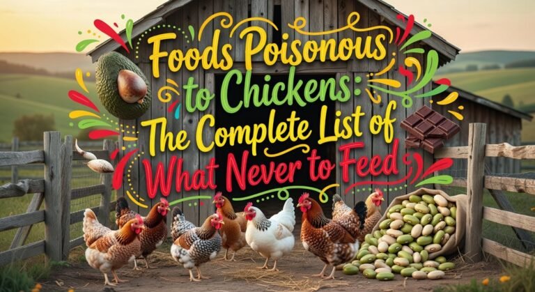 chickens toxic food list