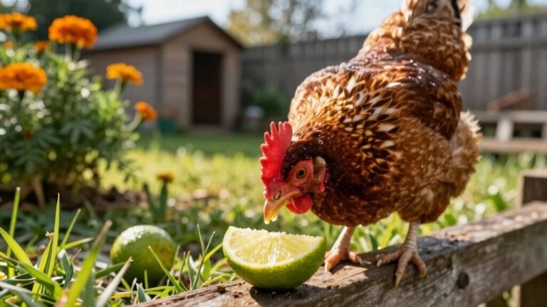 citrus safety for chickens