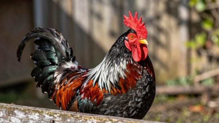 columbian plymouth rock chickens