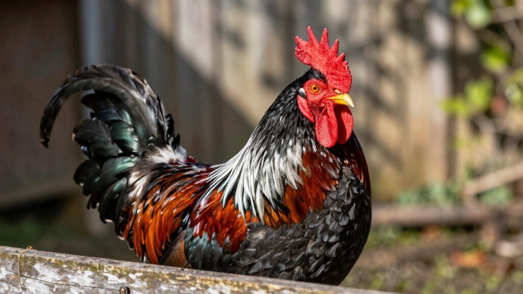 columbian plymouth rock chickens