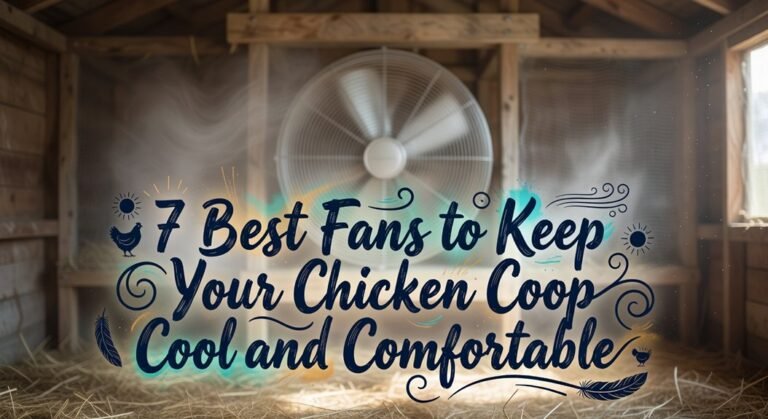cooling chicken coop fans