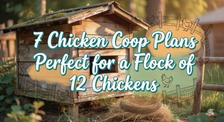 coop plans for twelve chickens