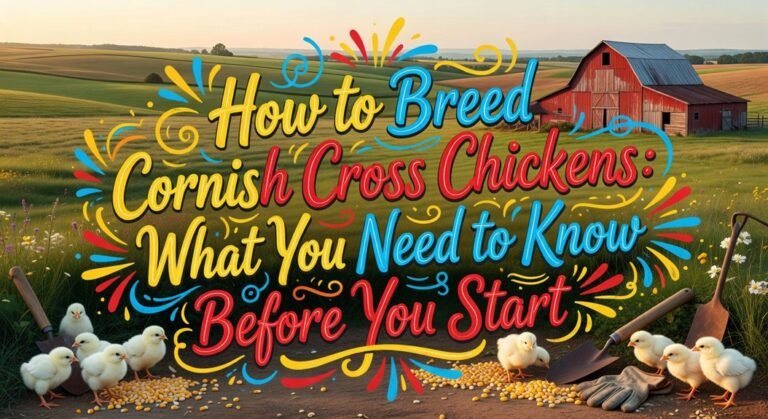 cornish cross breeding guide