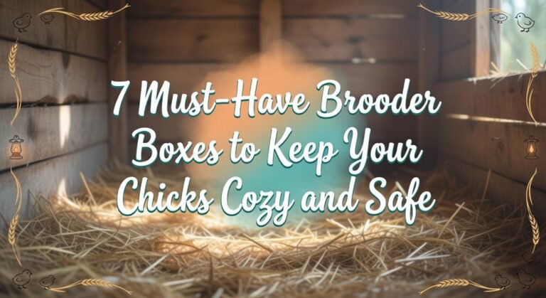 cozy safe chick housing