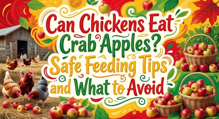 crab apples safe for chickens