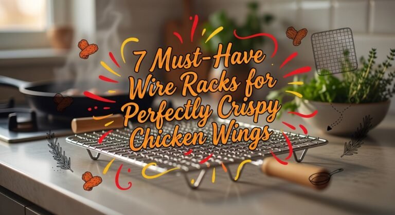 crispy chicken wing racks