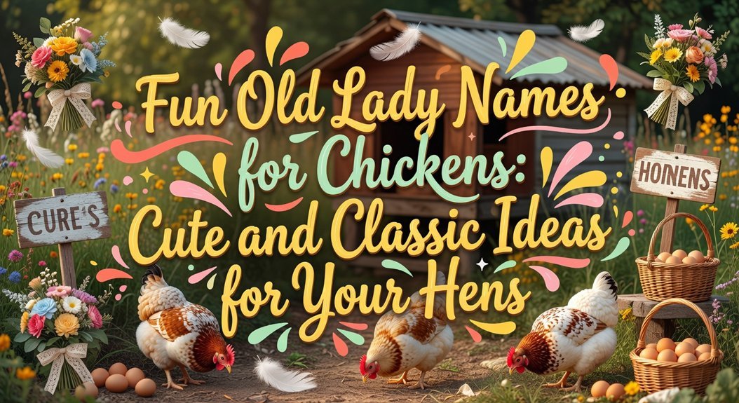 cute classic hen names