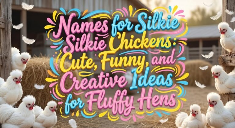 cute funny creative chicken names