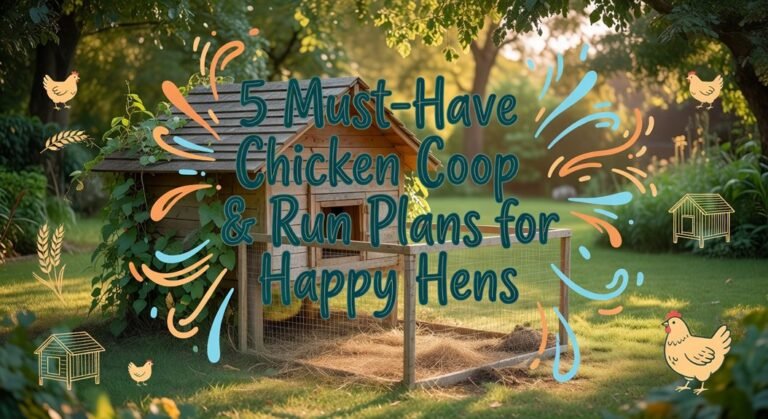 detailed chicken coop plans