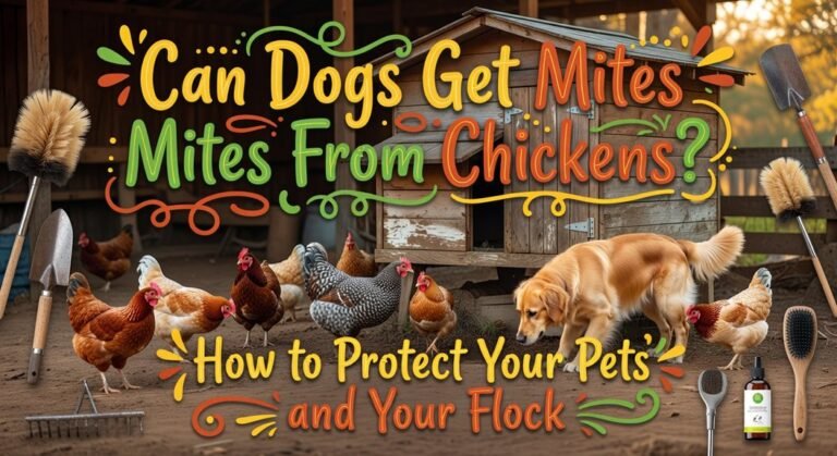 dog chicken mite transmission