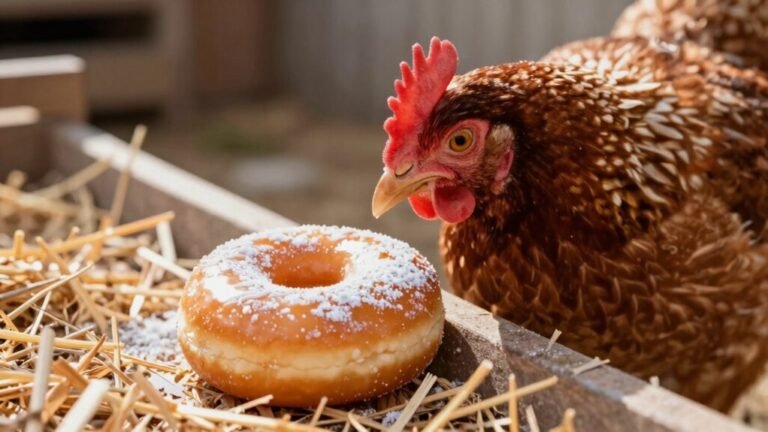 donuts harm chicken health