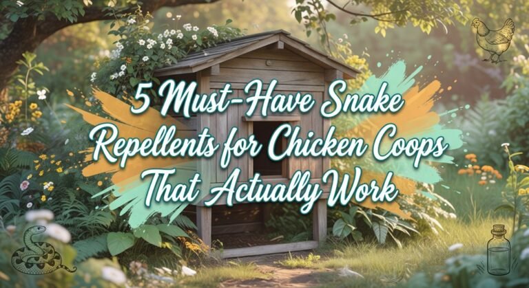 effective chicken coop snake deterrents
