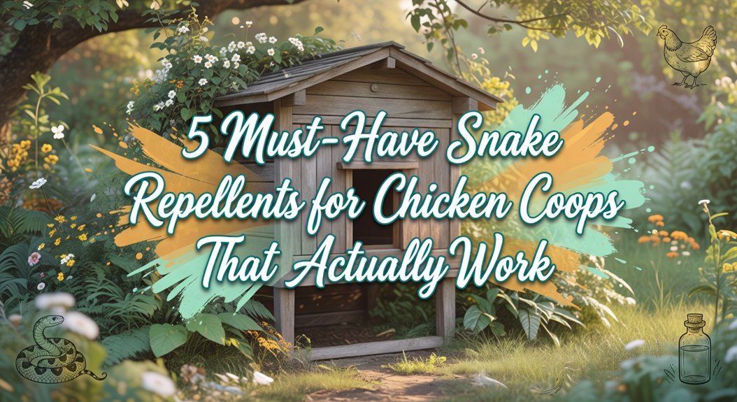 effective chicken coop snake deterrents