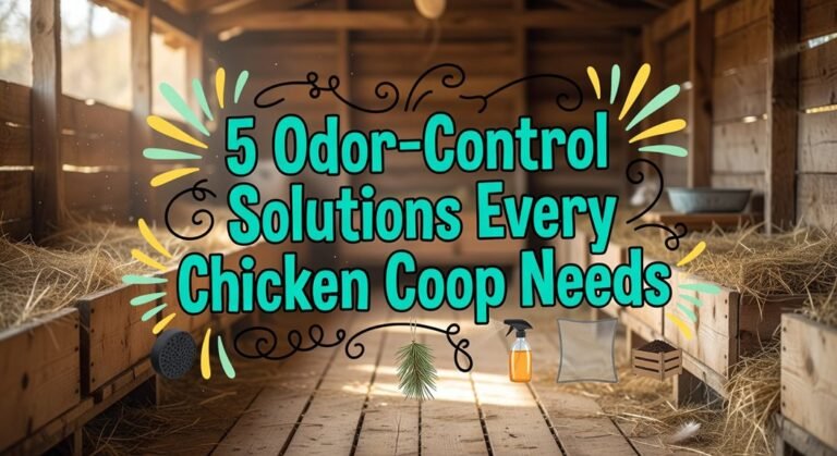 effective coop odor solutions