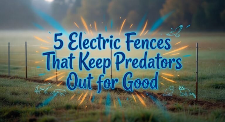 effective predator deterrent fences