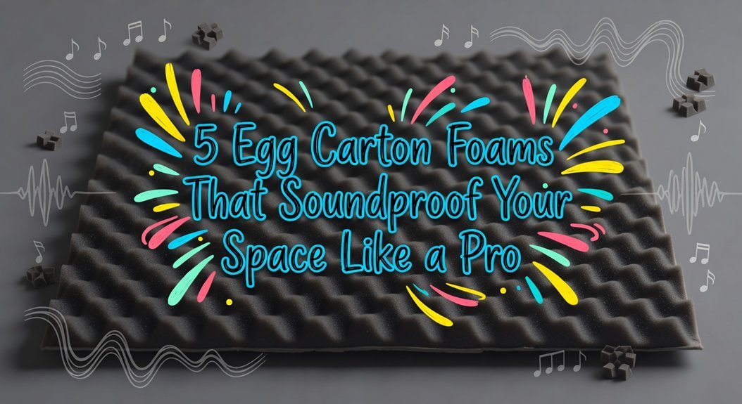 egg carton soundproofing solutions